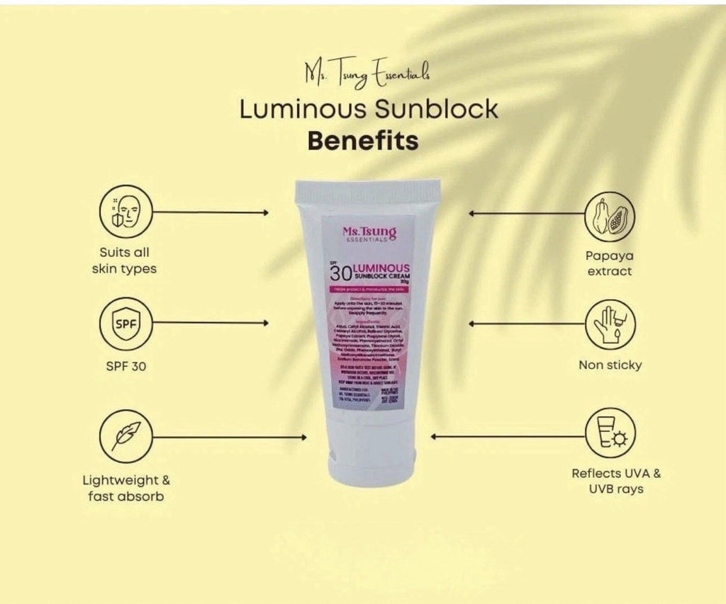 SPF 30 Sunscreen Cream with Hydrating Papaya Extract - 30g