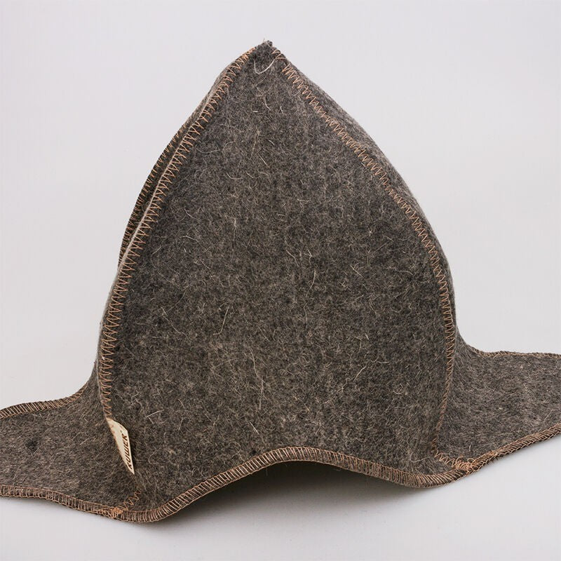 Russian Sauna Wool Hat - Banya Cap for Men and Women