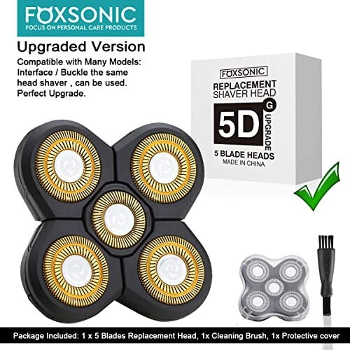 Universal 5 Blade Electric Shaver Replacement Heads for Men’s Razor - Model Variants