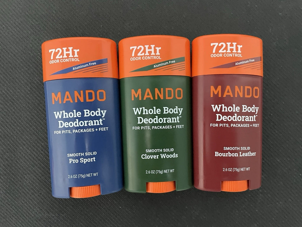 3-Pack Deodorant Set - Assorted Scent 2.6 oz Solid Body Deodorants