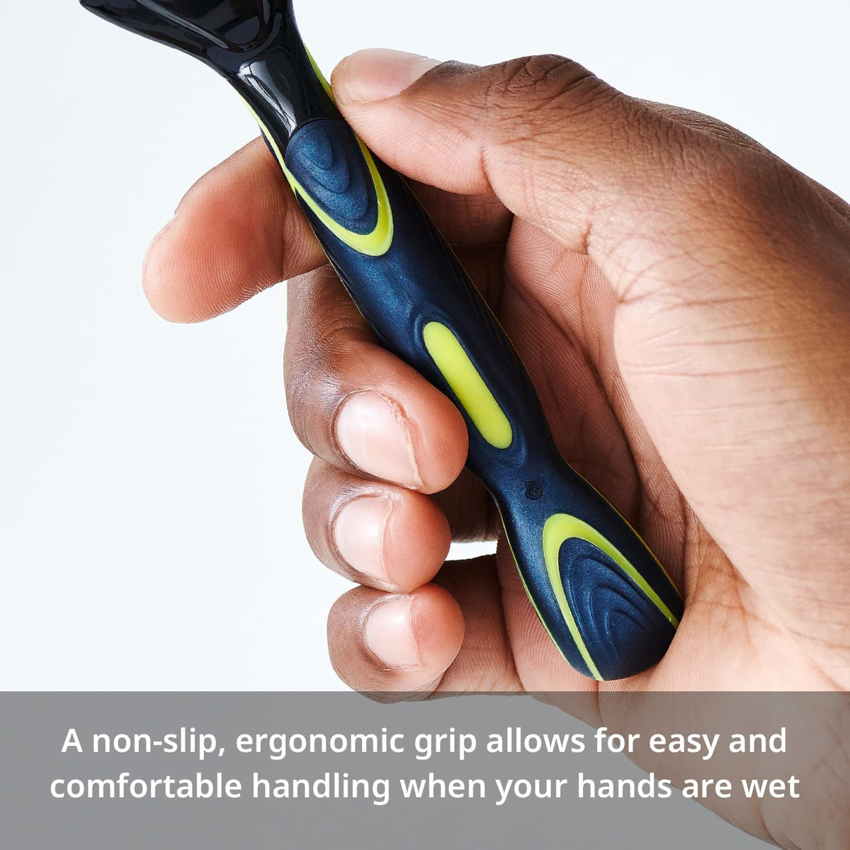 Six Blade Razor System with Interchangeable Heads - DORCO Pace 6 Sport, Olive