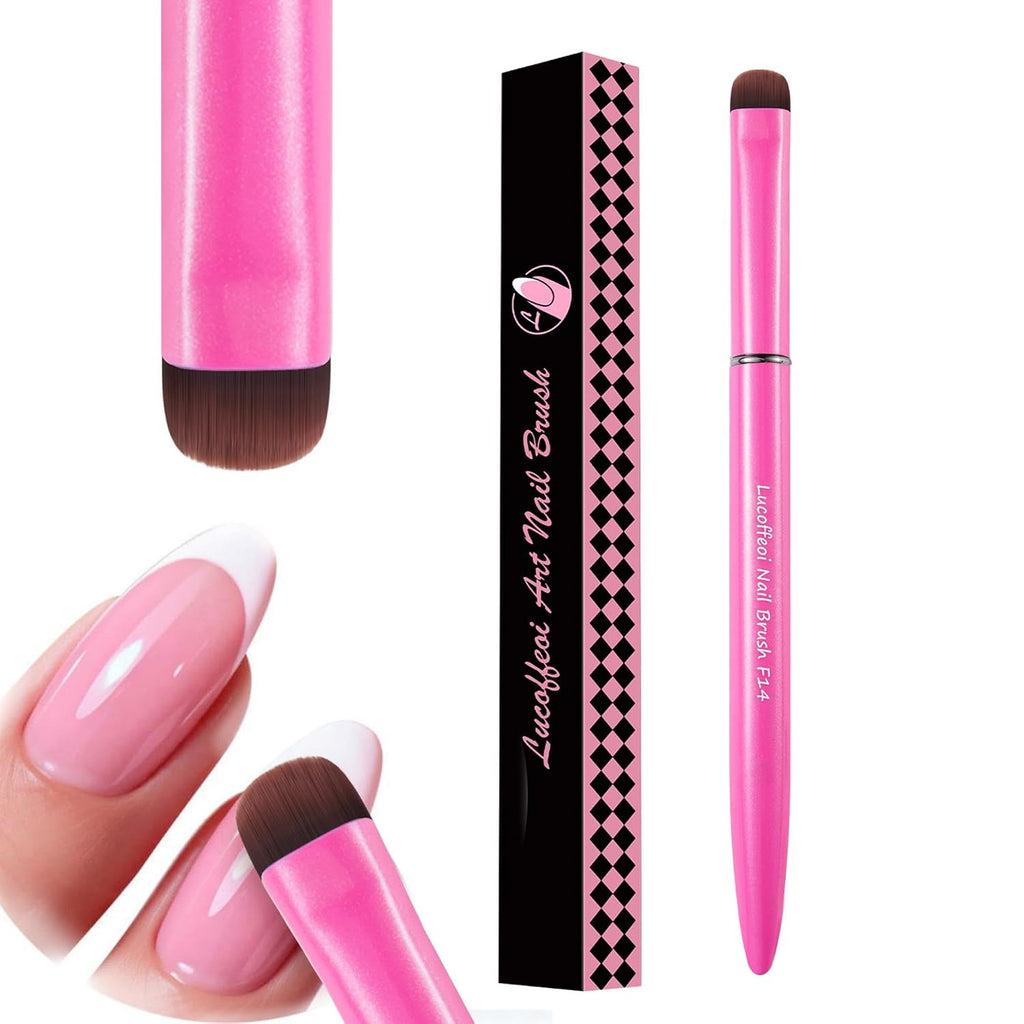 French Tip Nail Brush - Kolinsky Sable for Gel & Acrylic Nail Art