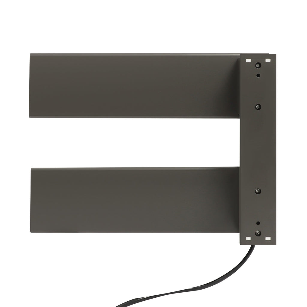 Electric Wall-Mounted Towel Warmer with Adjustable Timer and Temperature