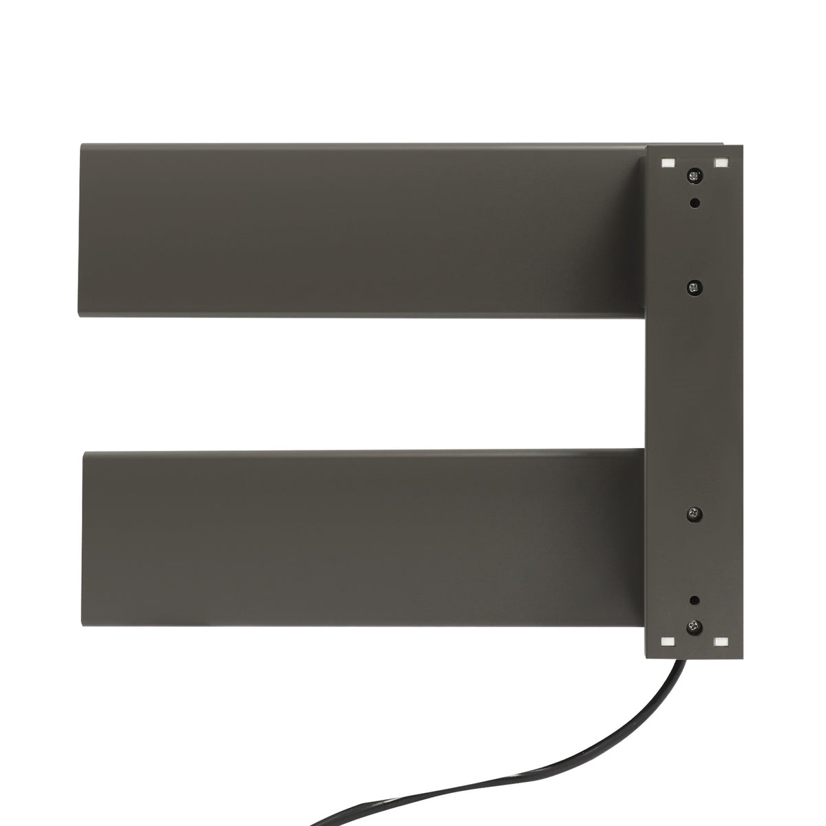 Electric Wall-Mounted Towel Warmer with Adjustable Timer and Temperature