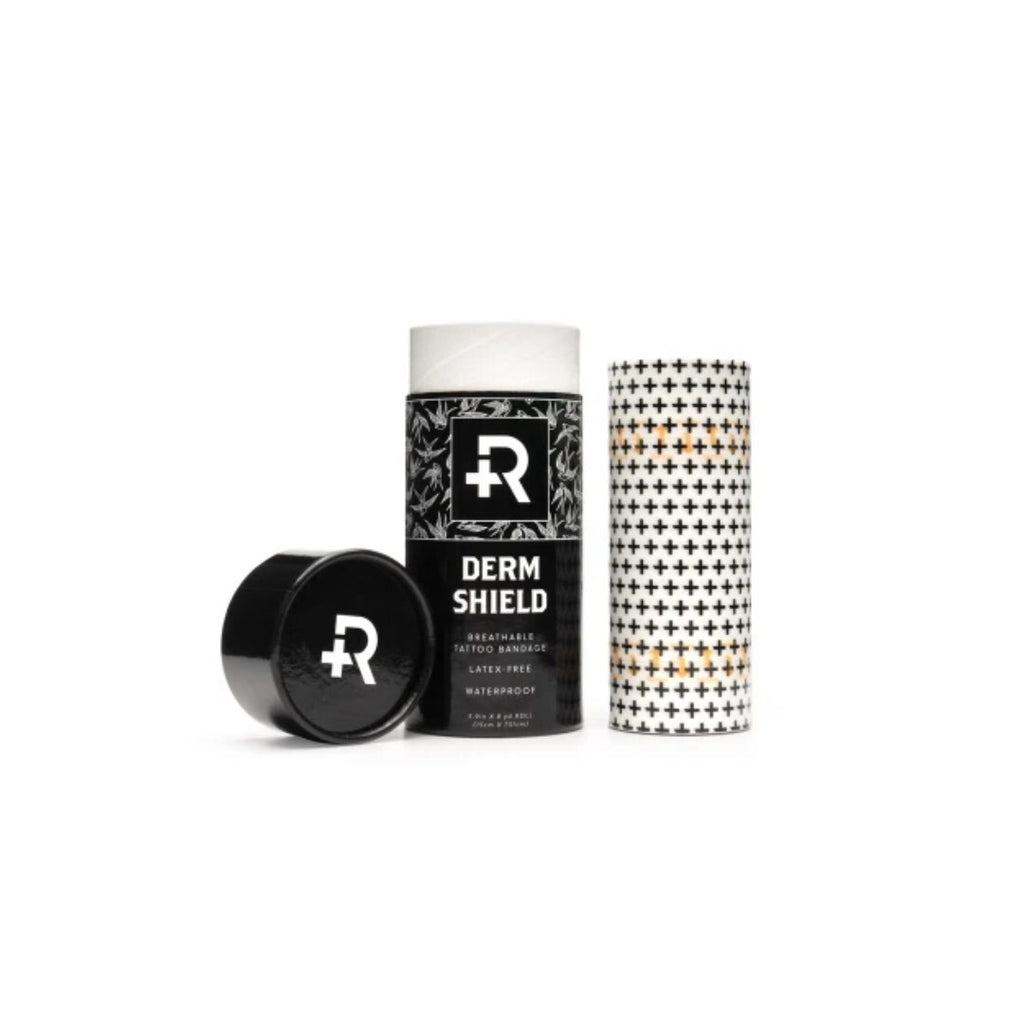 Derm Shield Tattoo Aftercare Bandage Roll – Waterproof Adhesive, 5.9" x 8 yd