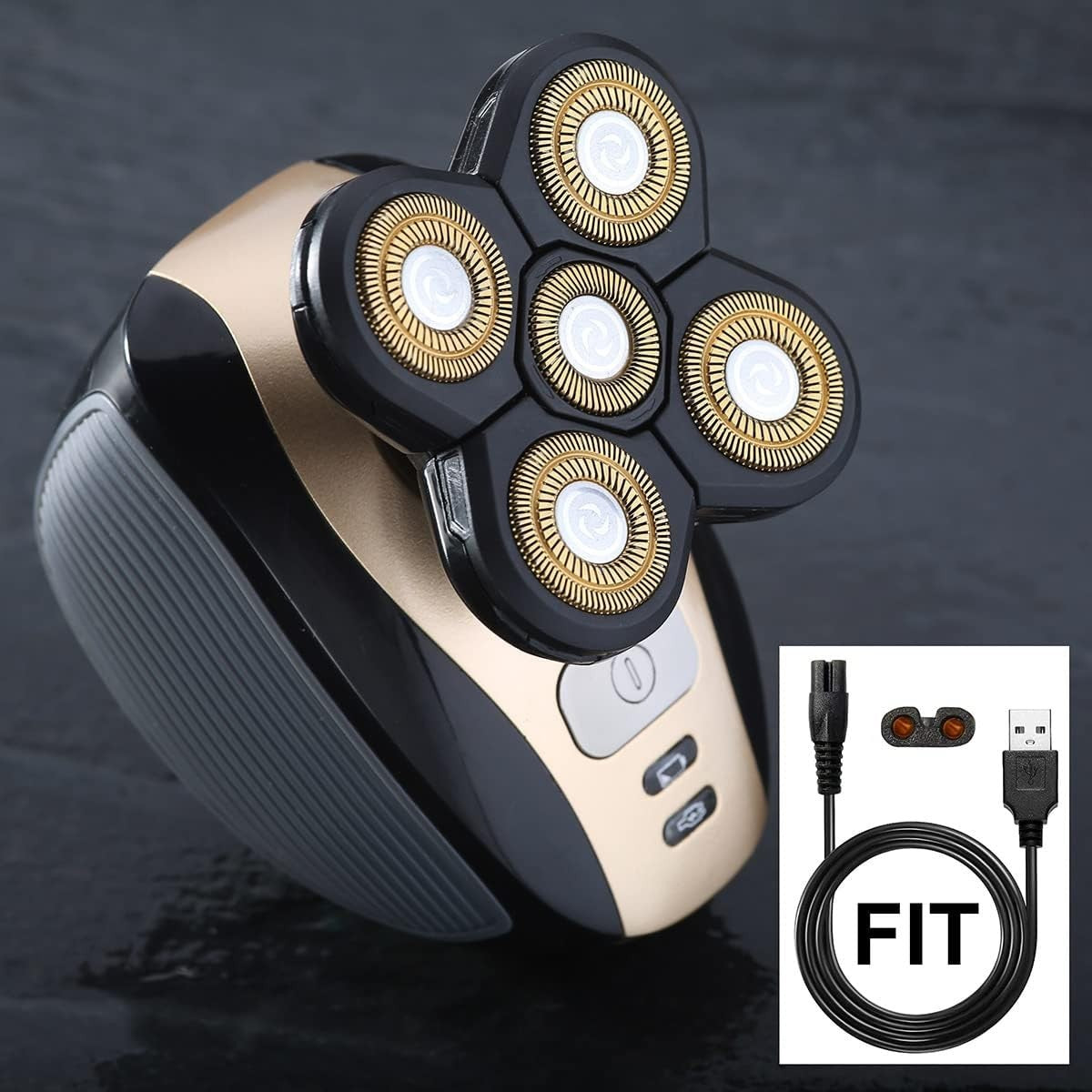 Universal Head Shaver Charger Cord for Skull Shaver & Grooming Devices