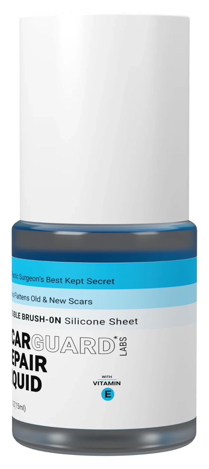 Scar Repair Liquid Vitamin Brush-On Treatment for Flattening & Softening Scars 0.5 oz