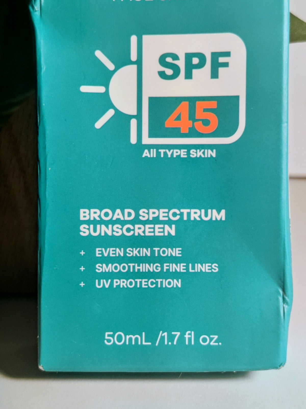 Face Shield Sunscreen SPF 45 Broad Spectrum Face Cream 1.7 fl oz - All Skin Types