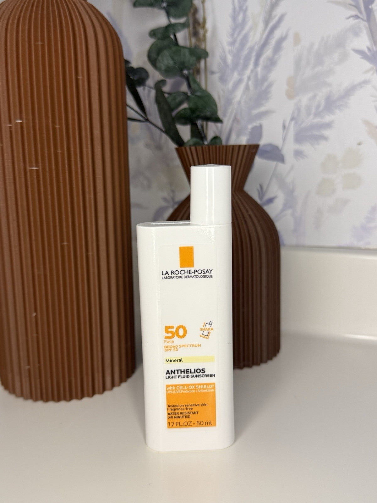 SPF 50 Tinted Sunscreen Fluid - Ultra-Light, Broad Spectrum UV Protection