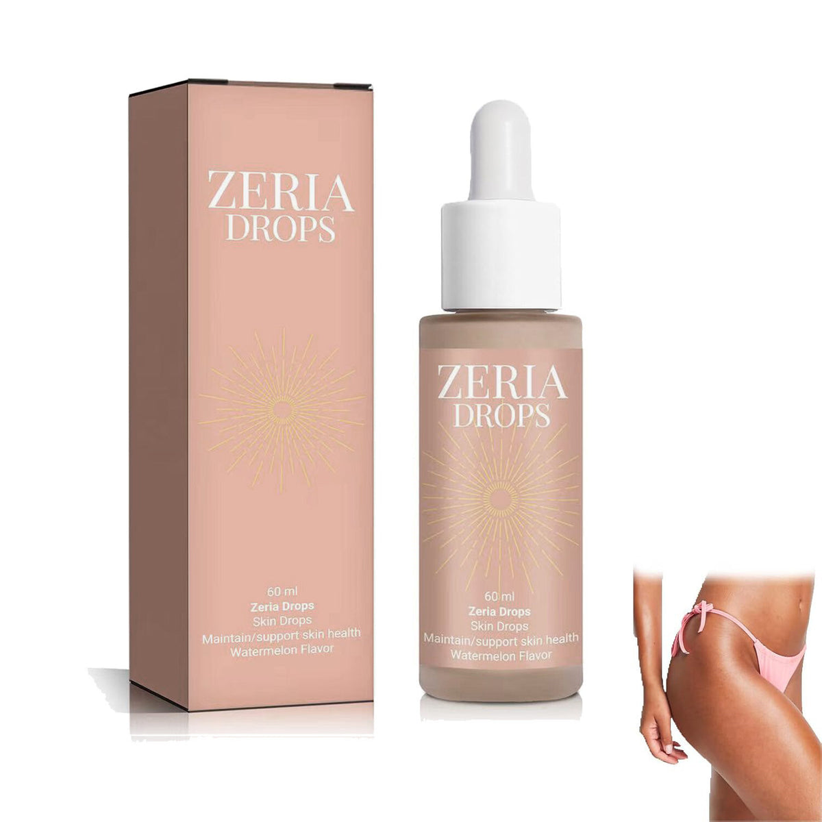 Natural Sunless Tanning Drops for a Sun-Kissed Glow - Gradual Self Tanner