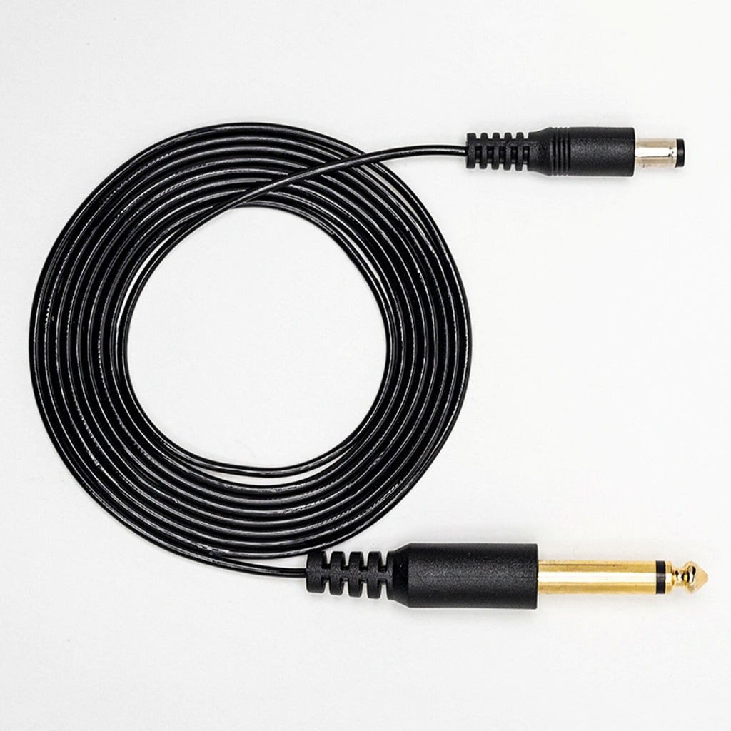 6' Foot DC Clip Cord Tattoo Machine Power Cable 5.5mm Plug - Silicone Rubber