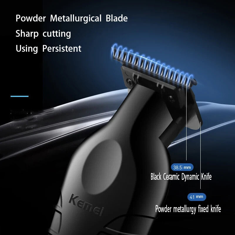 Cordless Electric Hair Trimmer Razor Clipper with USB Charging
