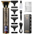 Cordless Beard Hair Trimmer for Men, Zero Gapped Edgers & Clippers