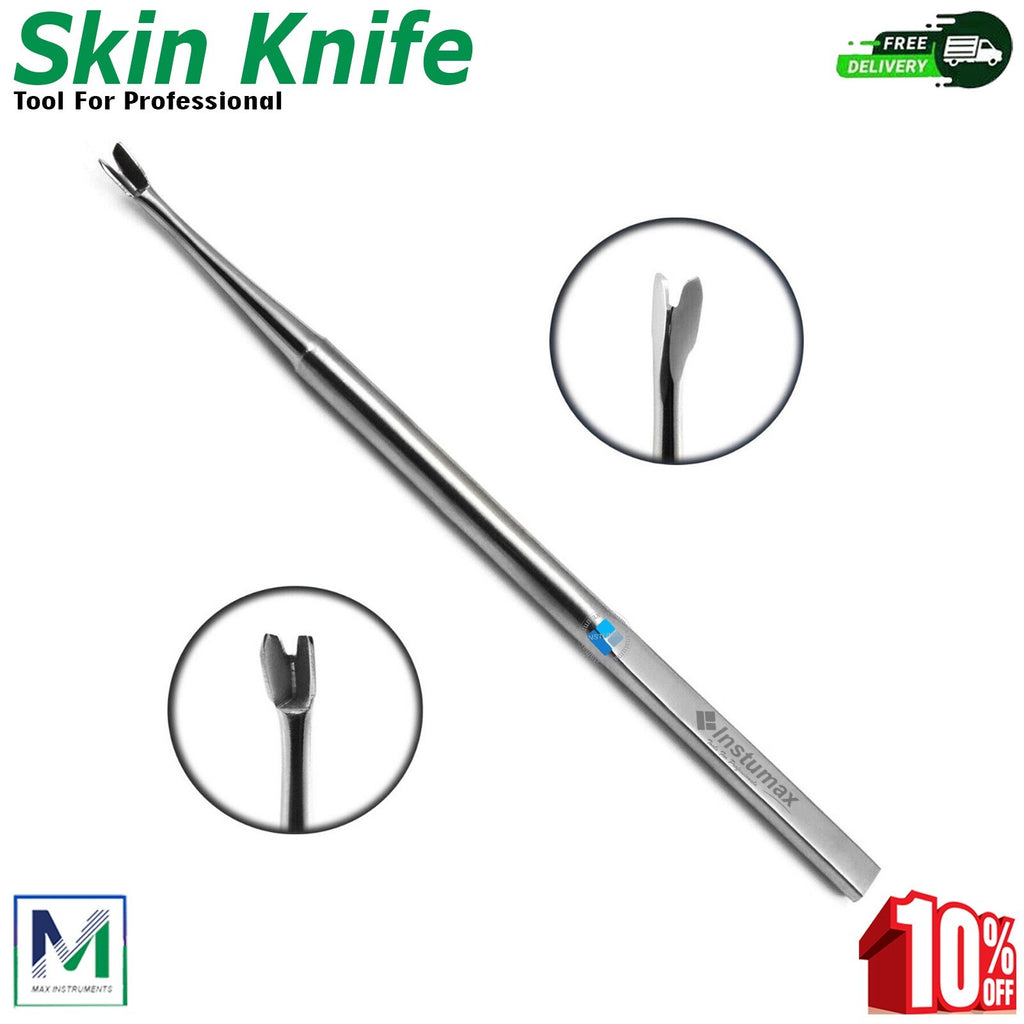Stainless Steel Cuticle Pusher & Trimmer for Manicure & Pedicure - Nail Care Tool