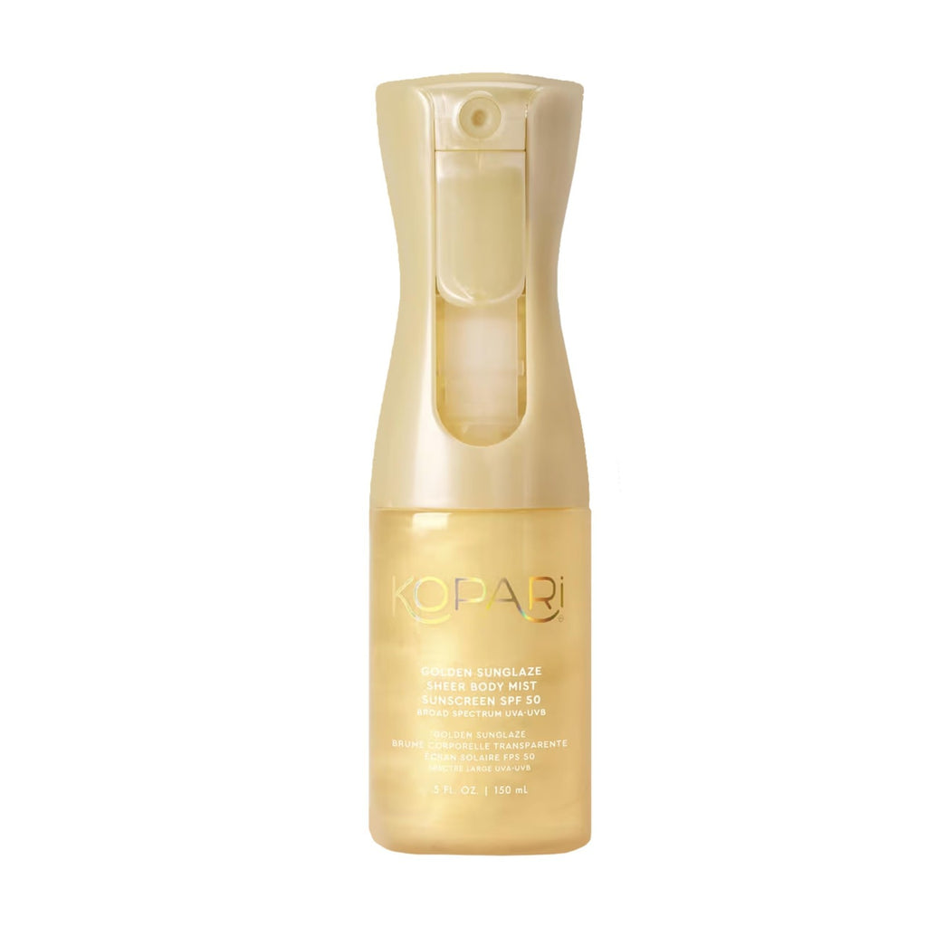 SPF 50 Body Mist with Shimmering Oil Hydrating Sunscreen Spray
