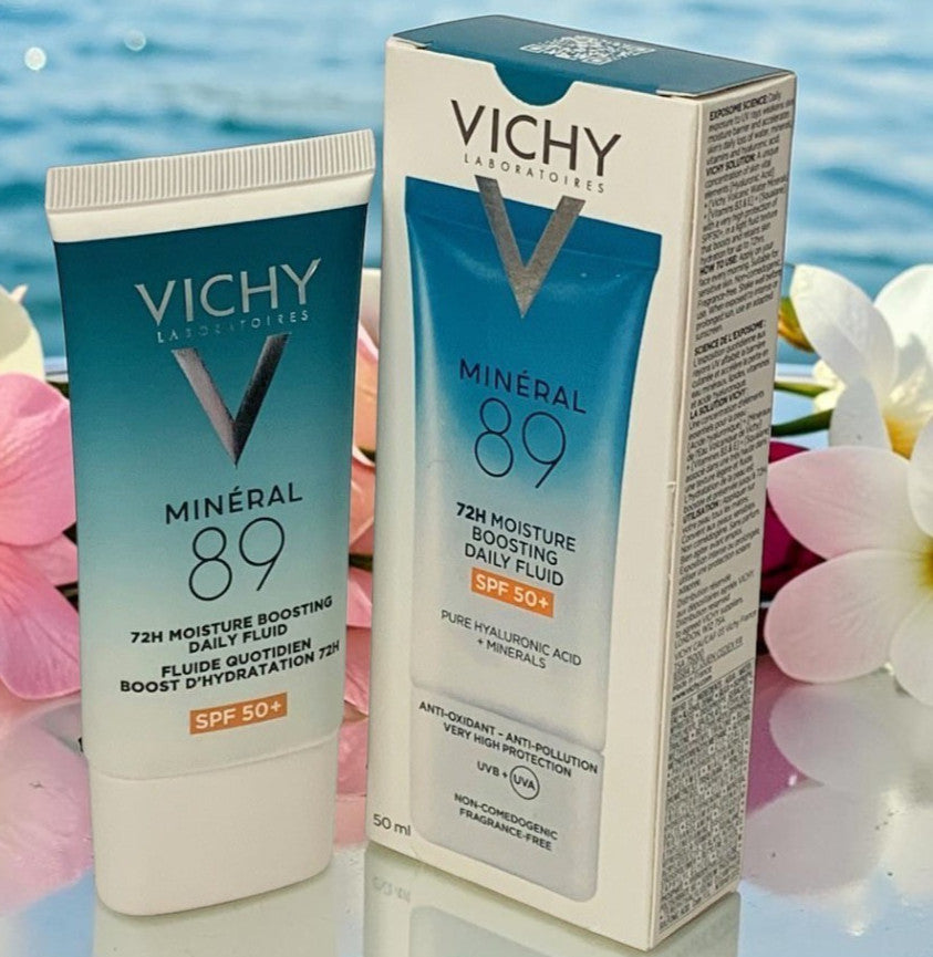 Vichy Mineral 89 SPF50+ Daily Moisturizer with Hyaluronic Acid 50ml