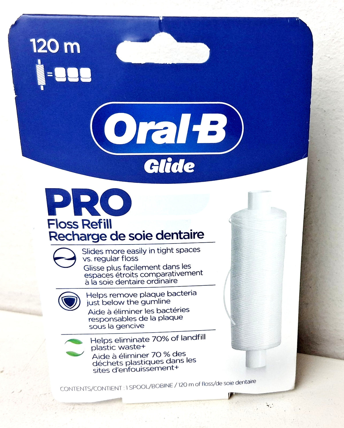 Oral-B Glide PRO Dental Floss Refill 120 Meters Sealed in Box