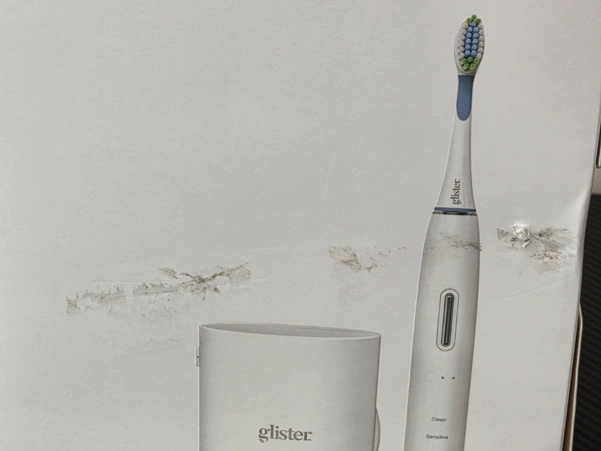 Electric Toothbrush System with 5 Modes UV Sanitizer & Replacement Heads