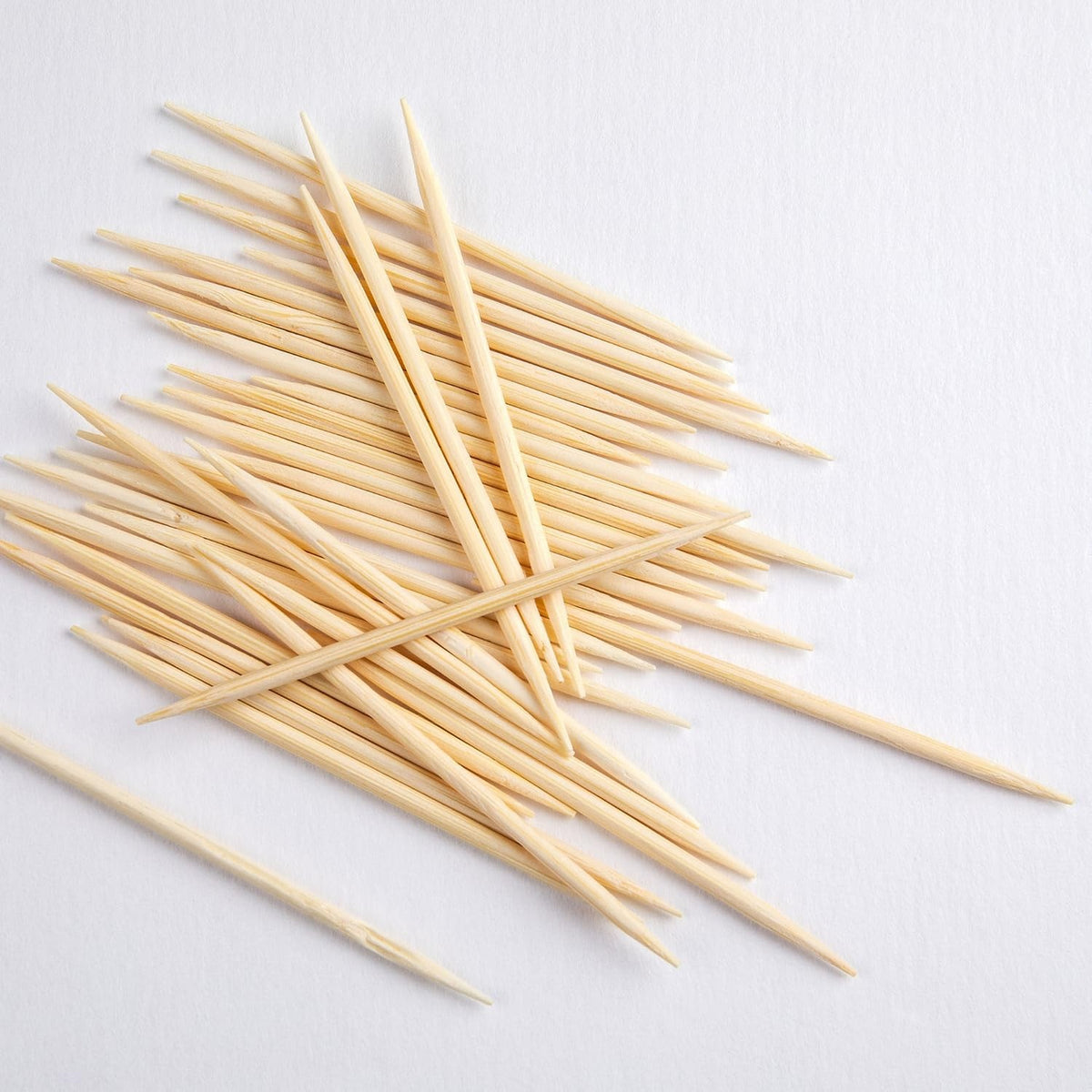 Eco-Friendly Bamboo Toothpicks - 1000 Count for Home & Party Use