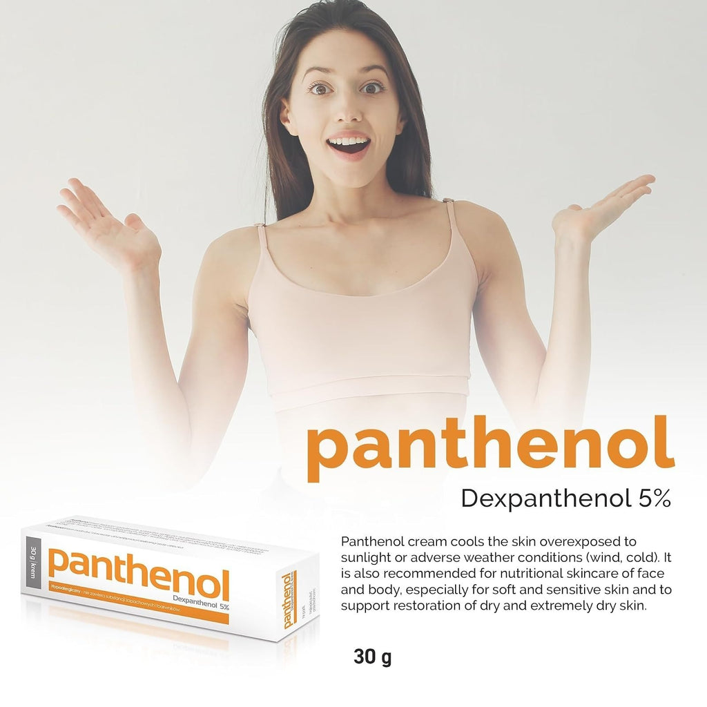 Aflofarm Panthenol After Sun Cream 30g - Soothing Moisturizer for Sensitive Skin