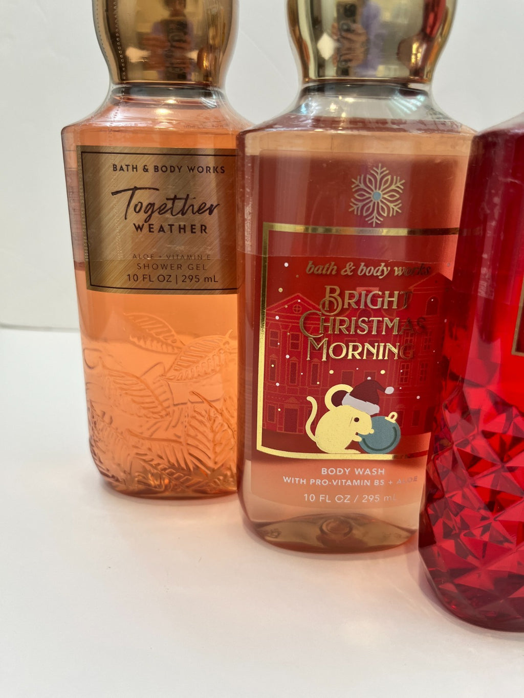 Mixed Lot of 5 Body Washes - 10 oz Each, New & Sealed