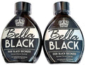 Black Bronzer Tanning Lotion 13.5oz Pack of 2 - Fast Darkening & Skin Conditioning