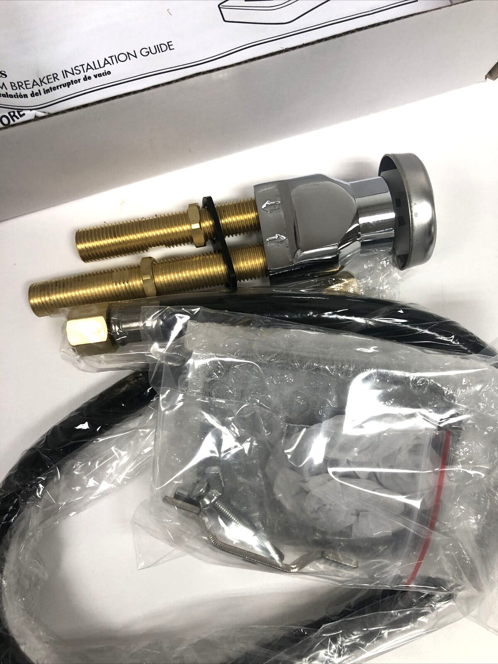 Vacuum Breaker Kit for Salon Shampoo Sink - cUPC Certified Comfortel CR-802-AS