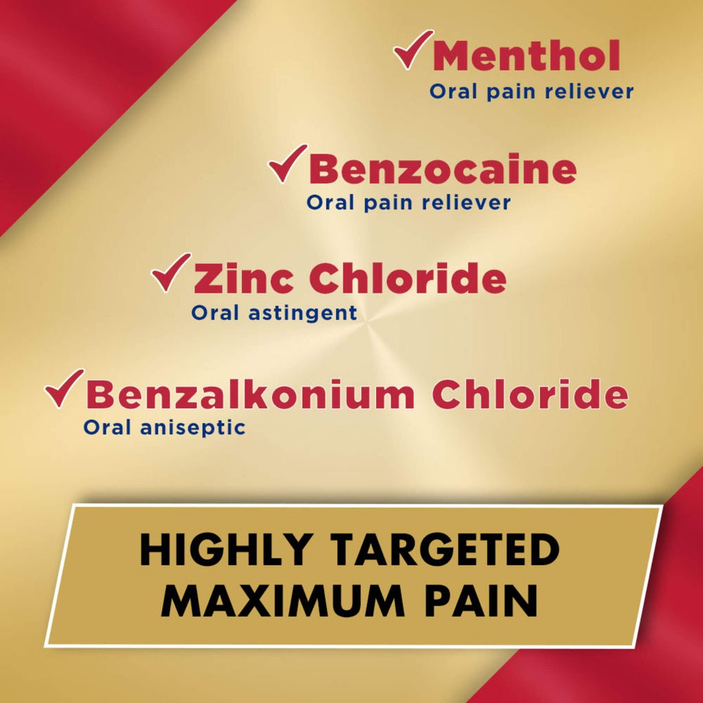 Orajel Severe Toothache & Gum Pain Relief Gel 0.25 oz - Fast Acting Oral Analgesic