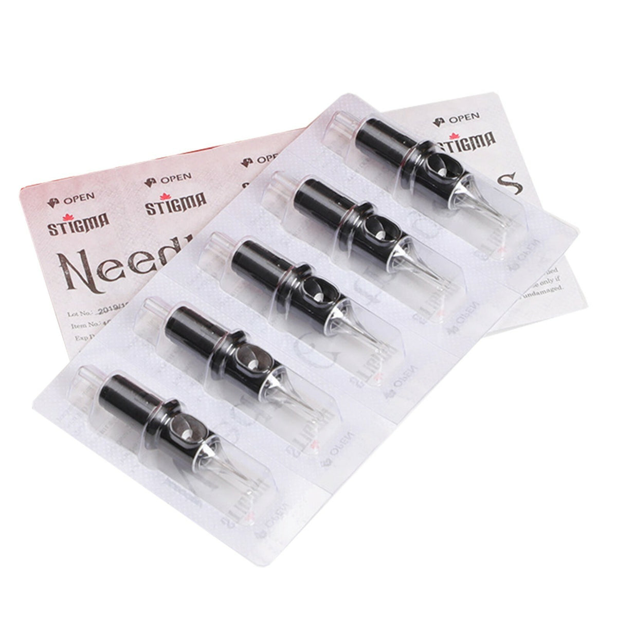 Tattoo Cartridge Needle Set - Sterile Magnum Round Liner Shaders (5 Cartridges)