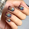 Semi Cured Nail Art Stickers Wraps Gradient - Easy DIY Manicure