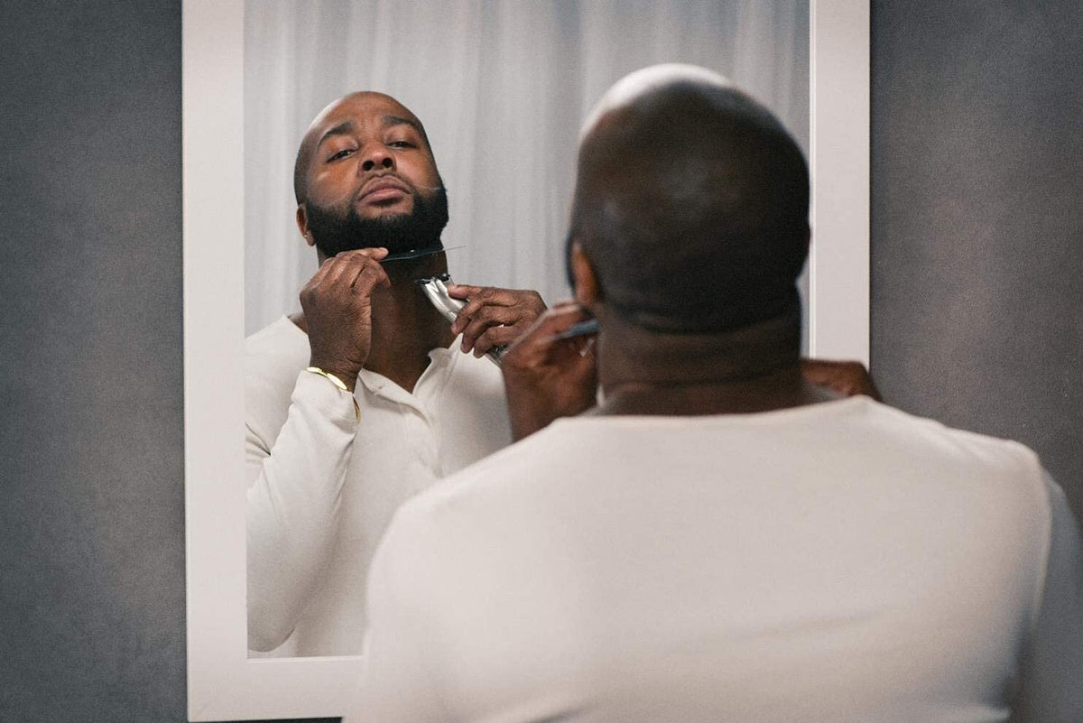 Hairline and Beard Lining Guide Tool with Curves & Tracing Pencil