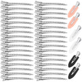 Metal Hair Clips Set for Women - Alligator & Creaseless Styles, 40 Pack