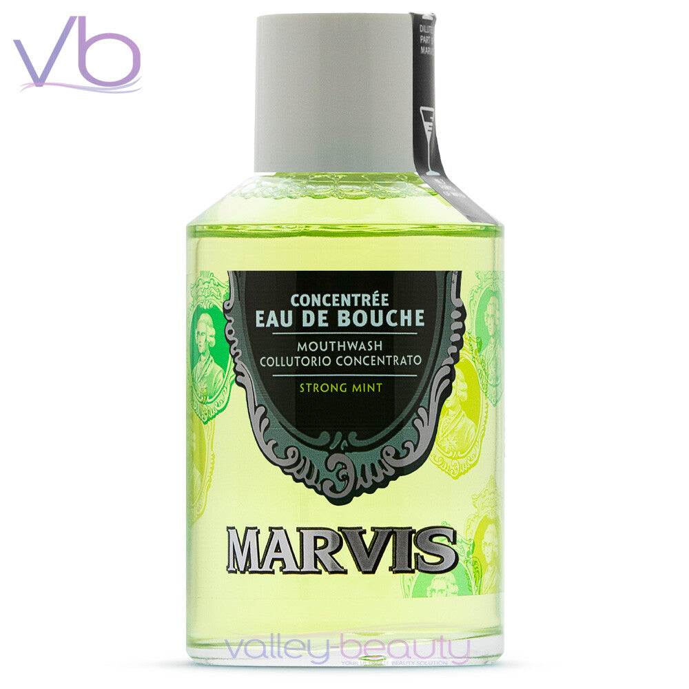 Strong Mint Mouthwash with Sparkling Peppermint - 120ml Oral Rinse