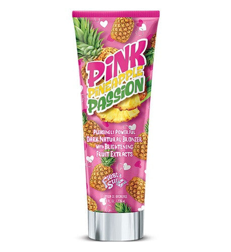 Dark Natural Bronzer with Fruit Extracts - 8oz Tanning Lotion for Glow