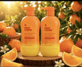Set of 2 Tangerine Twirl Moisturizing Body Washes - 16 oz each