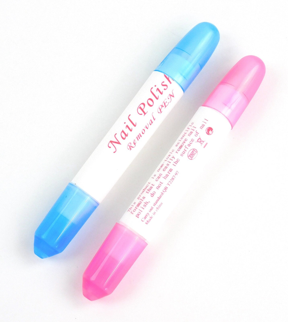Precision Nail Polish Corrector Pen 2-Pack with Acetone Refills