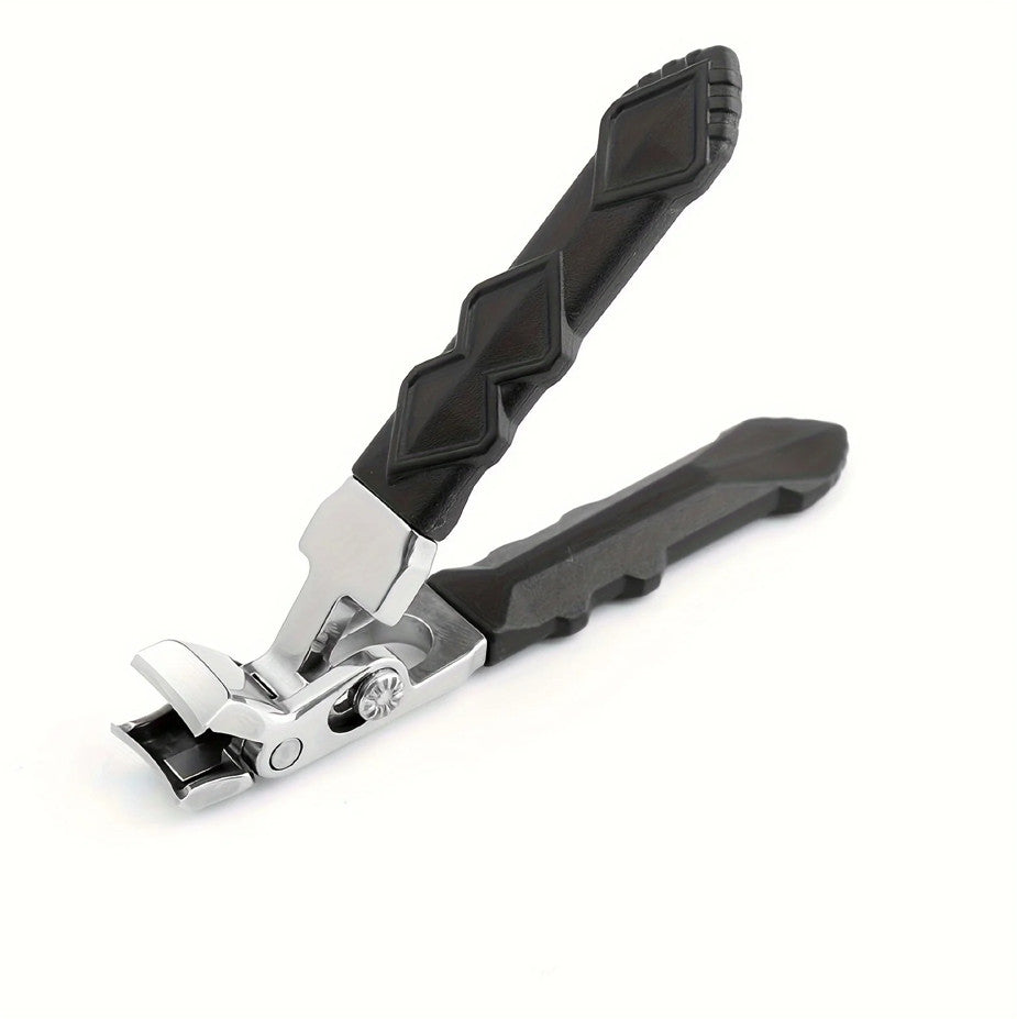 Professional Stainless Steel Toenail Clippers for Seniors Wide Jaw Design