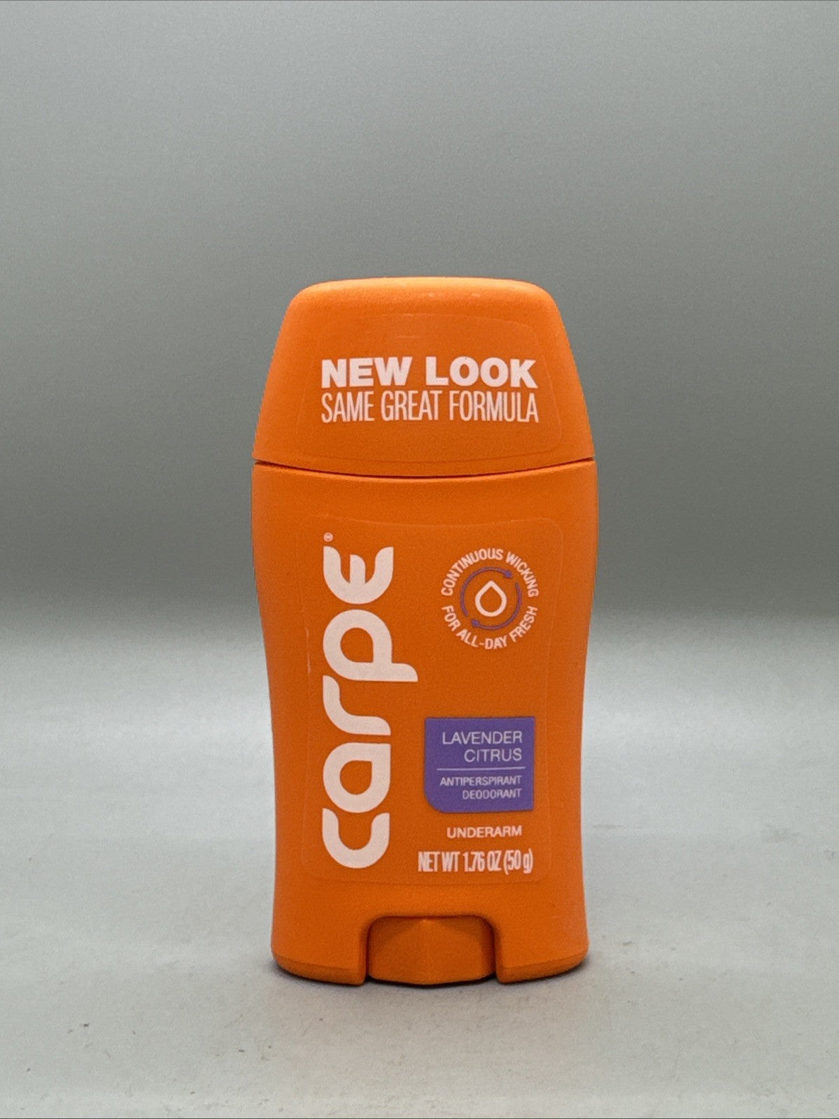 Carpe Lavender Citrus Antiperspirant Underarm Lotion 1.69oz - Sealed & New