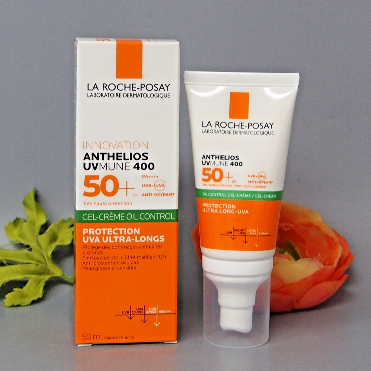 SPF50+ Sunscreen Gel Cream with Dry Touch Finish 50ml - Sensitive Skin