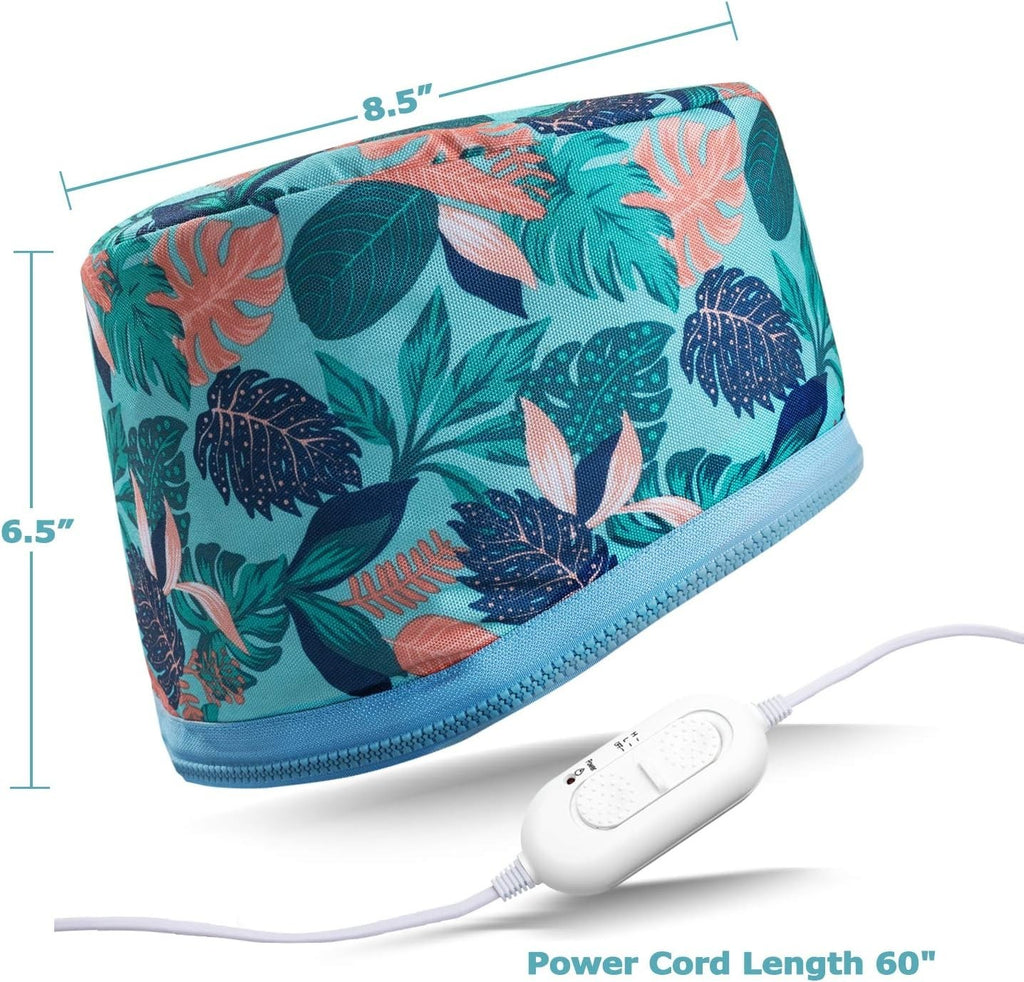 Electric Hair Steamer with Adjustable Heat for Deep Conditioning and Shine