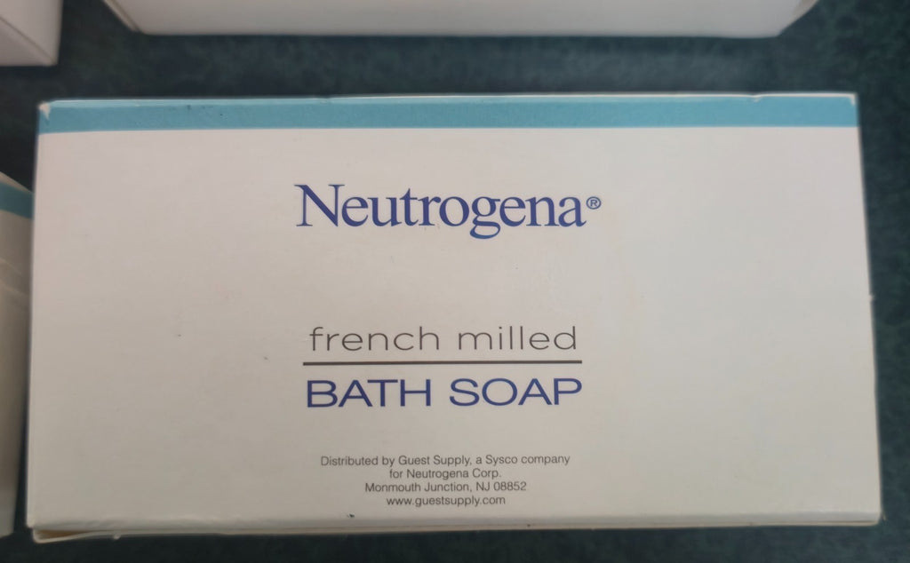 Neutrogena French Milled Soap Bar Travel Size 1oz Pack of 4