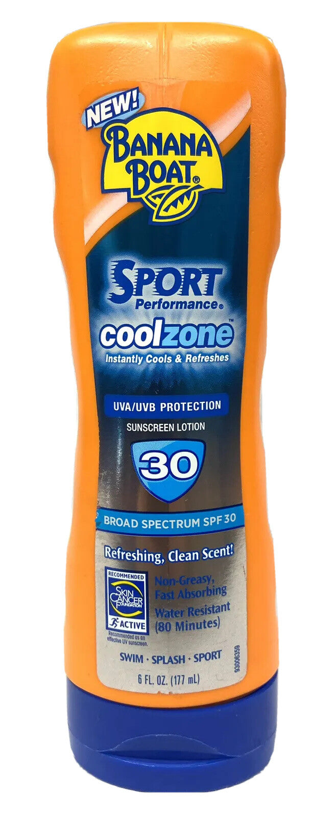 SPF 30 Sunscreen Lotion - 6oz for Sports & Outdoor Activities