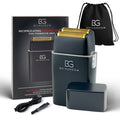 Cordless Electric Hair Clipper & Trimmer with Foil Shaver - Gold & Black