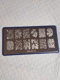 Bundle Monster Nail Stamping Plate BM-XL13 for Creative Nail Art