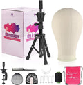 Wig Stand Mannequin Head with Tripod for Wig Styling and Display