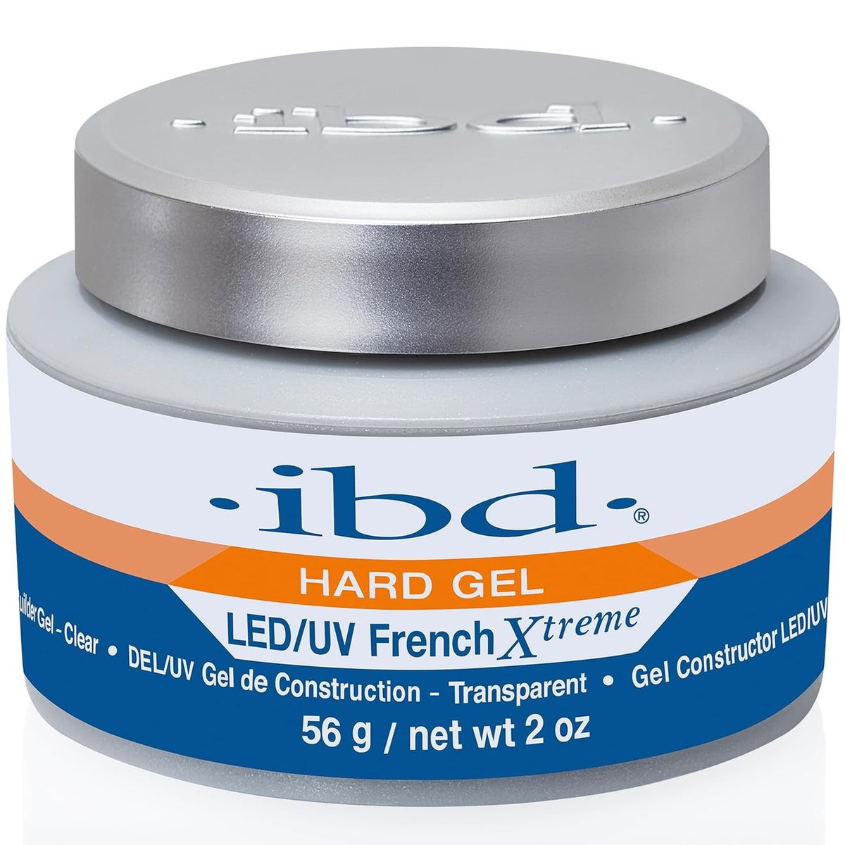 UV/LED Clear Builder Gel for Nails - 2 oz French Style Nail Extension