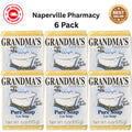 Pure & Natural Grandma's Lye Soap Bar 6oz Unscented Fresh 6 Pack