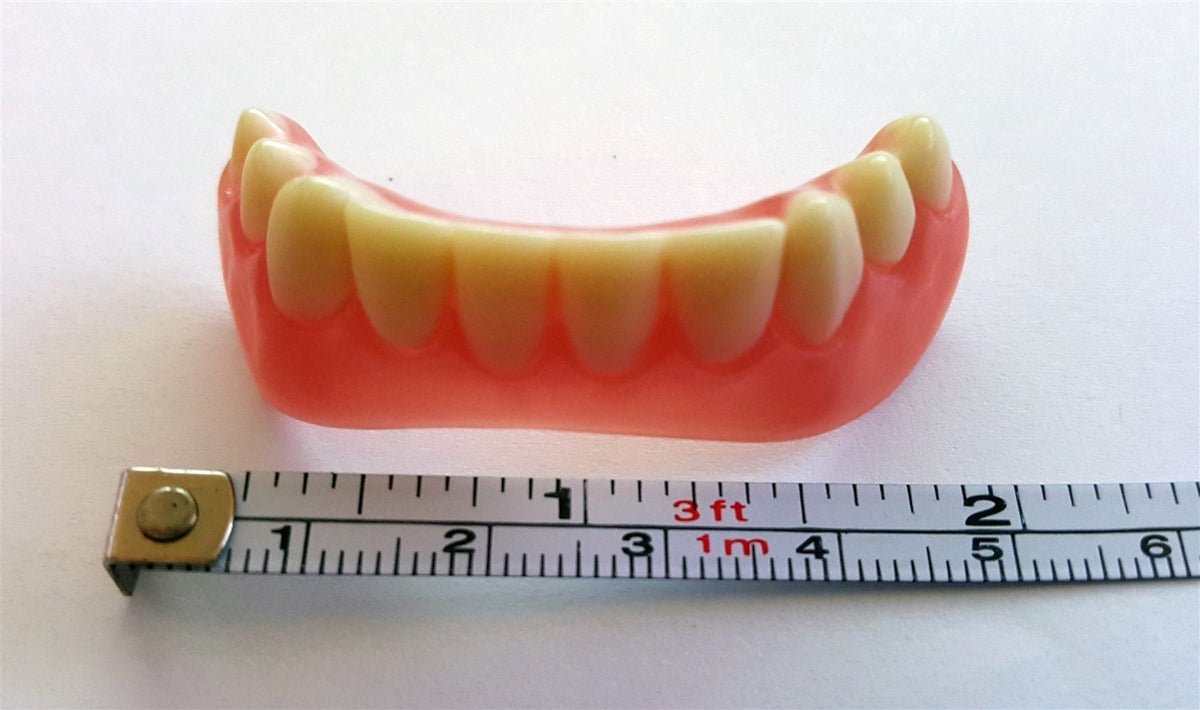 Small Instant Smile Teeth Set - Temporary Cosmetic Veneer for Top & Bottom