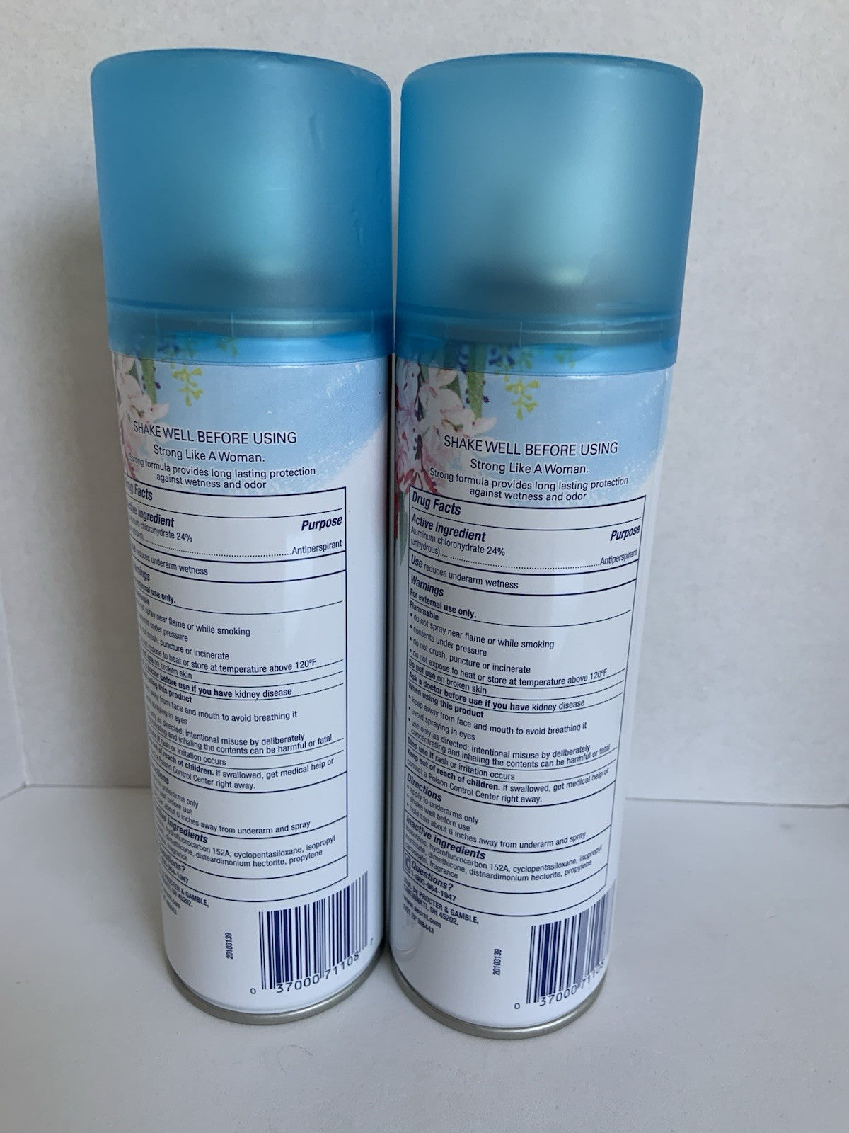 Secret Powder Fresh 24-Hour Antiperspirant Aerosol - 6 oz Can Lot of 2