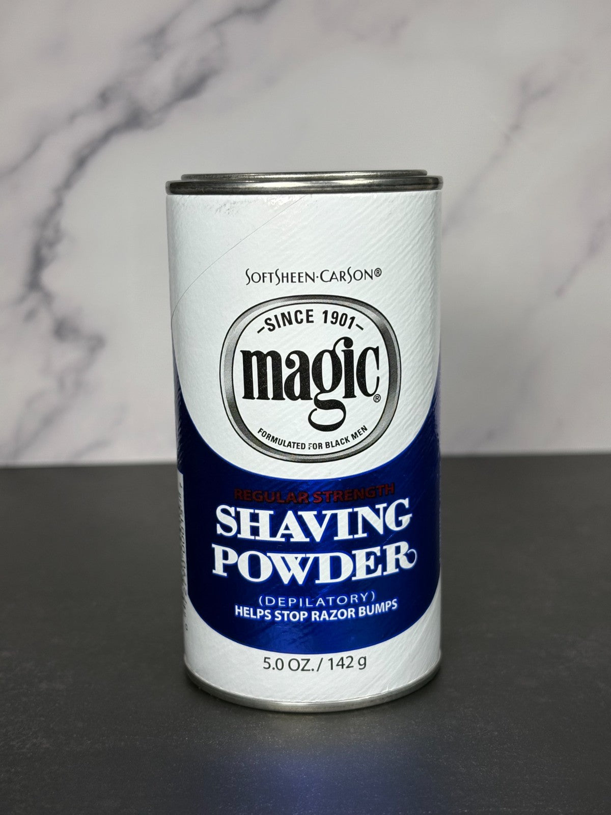 Blue Shaving Powder 5 Oz Regular Strength Hair Removal Depilatory